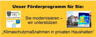 Förderprogramm "Klimaschutzmaßnahmen in privaten Haushalten", © Landkreis Wolfenbüttel
